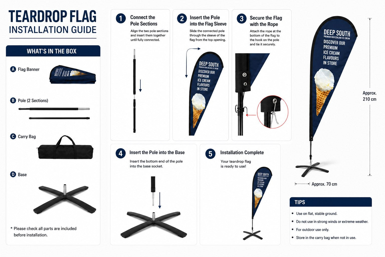 Flag Setup Guide How to Set Up a Teardrop Flag | Easy Installation Guide – bannerzones