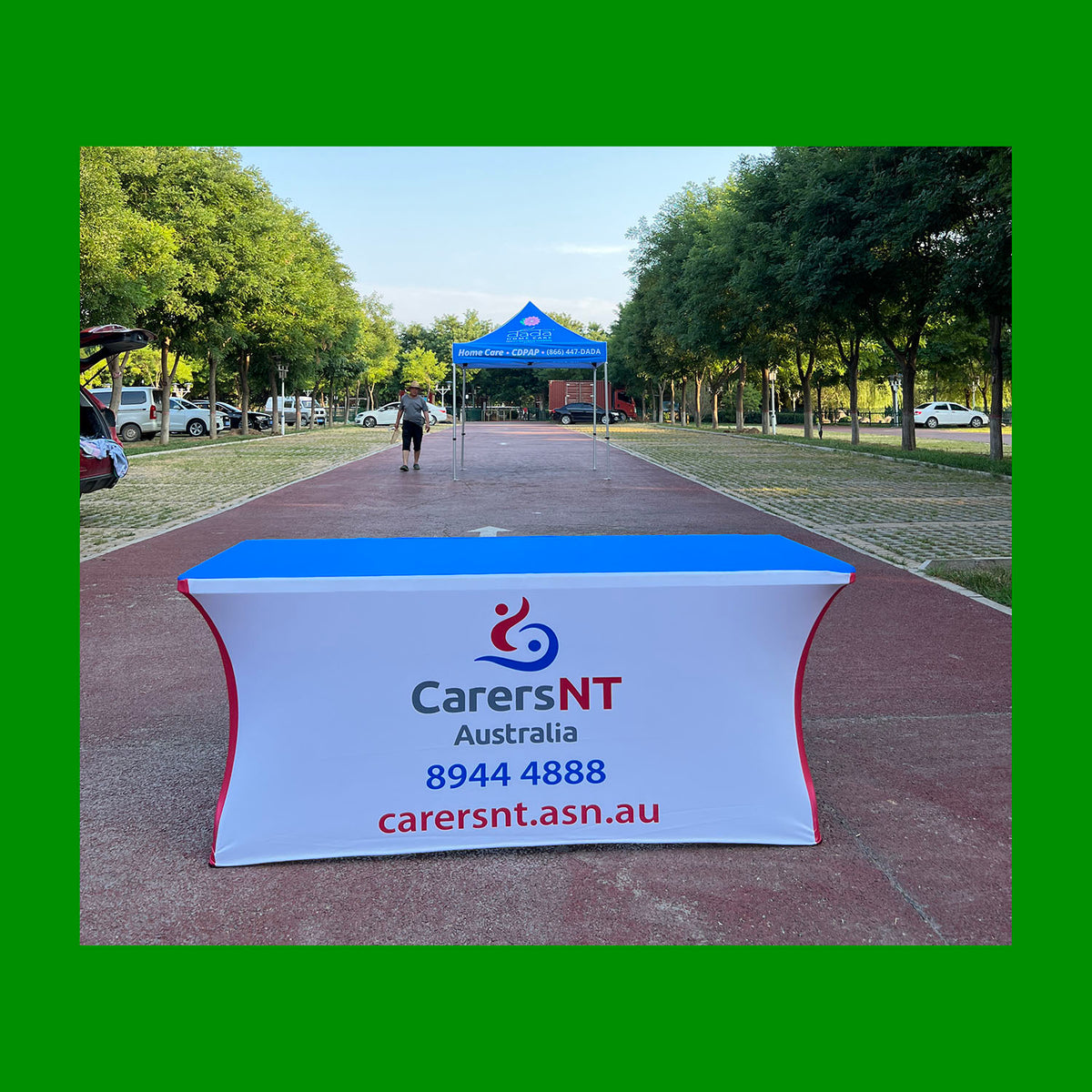 Custom Table Covers USA | Fitted Trade Show Table Throws – bannerzones
